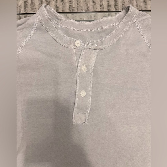 Save Khaki Henley - Picture 1 of 5